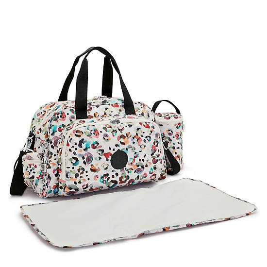 Plecaki Kipling Camama Printed Diaper Bag Białe | PL 1963AH